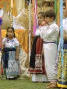 NiÃ±os durante festividades de La Magdalena 
