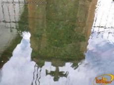 Reflejo en la Pila de San Miguel en Patzcuaro