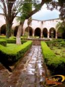 Conservatorio de las Rosas jardÃ­n central
