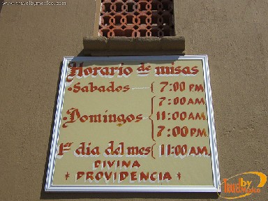 Schedule of Masses