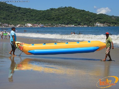 Los paseos en banana, una actividad muy divertida