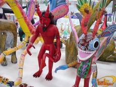 Los Alebrijes provienen del imaginario de artesanos OaxaqueÃ±os
