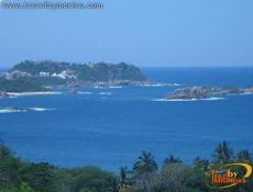 Vista desde el mirador hacia la bahía