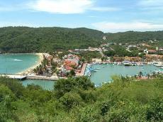Close to the pier ship cruise of Huatulco