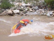 Sección la hamaca rapidos de clase III y IV