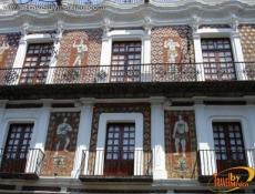 Paneles en talavera, Casa de los Muñecos de Puebla.