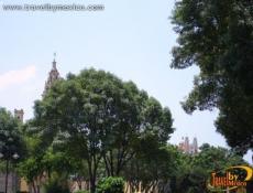PanorÃ¡mica Ex Convento de San Gabriel y Capilla de los Remedios.
