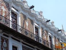 Fachada Casa de los Muñecos, Puebla.