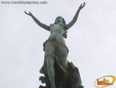 It represents the beauty, sensuality, and exuberance of Mazatlan women