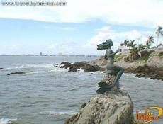 Ofreciéndoles una calida  bienvenida a los pescadores