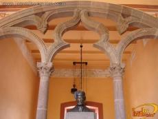 The bust of Don Jose Ildefonso Diaz de Leon