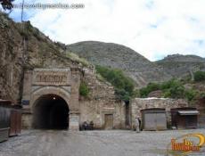 Vista del túnel y la Sierra de Catorce.