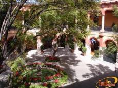 Courtyard and arches at the House of Studies