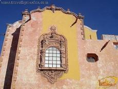 Ventanal de estilo Barroco de la Capilla de Aranzazú