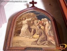 Painting in the main nave of the Loreto Chapel