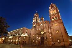 The San Luis Potosi Cathedral and the City Hall