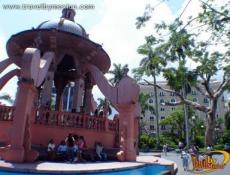 Tardes en la Plaza de Armas de Tampico.
