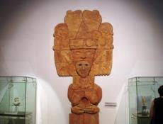 Pieza arqueolÃ³gica referente a la cultura Teneek.
