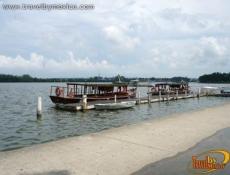 A orillas de la Laguna del Carpintero.
