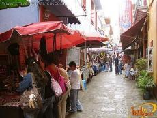 The famous Diamante Alley and it’s bohemian environment