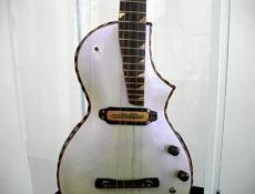 Guitarra con cubierta de Concha Nacar