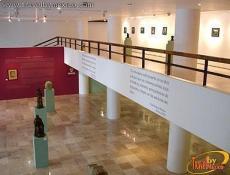 The gallery’s second floor