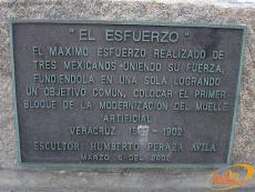 Placa descriptiva de la obra