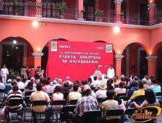 A Husteca festival at the Xalapa Municipal Building