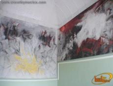 Murales que muestran historia de México