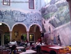 Murals painted on Pichet Crossing