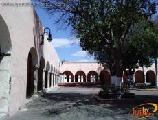 The Santa Lucia Plaza arches in Merida