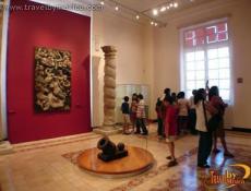 Maya culture exhibit halls